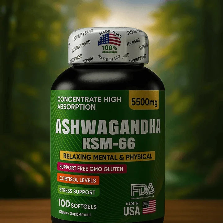ASHWAGANDHA KSM-66 5500 MG PREMIUM